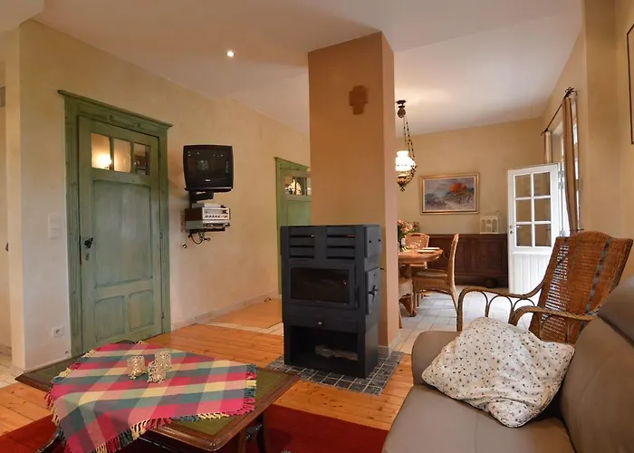 Furnished Bungalow In Monceau En Ardenne With Garden Barbecue *