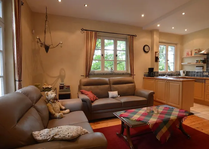 Furnished Bungalow In Monceau En Ardenne With Garden Barbecue